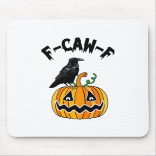 Tapis De Souris Humour gothique corbeau drôle F-Caw-F essentiel