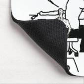 Tapis De Souris Humour Mousepad d'acuponcture (Coin)