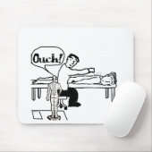 Tapis De Souris Humour Mousepad d'acuponcture (Avec souris)