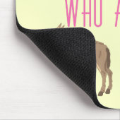 Tapis De Souris Humour nerd en verre drôles de fille (Coin)