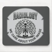 Tapis De Souris Humour radiologique - Votre image compte (Devant)