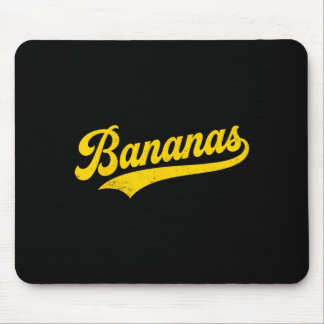 Tapis De Souris Humour Rétro Banane Bananes Clic Hommes Femmes Enf