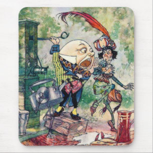 Tapis De Souris Humpty Dumpty au pays des merveilles