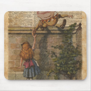 Tapis De Souris Humpty Dumpty et illustration de livre vintage
