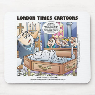 Tapis De Souris Humpty Dumpty Funeral Dons Cadeaux Tee - shirts Co