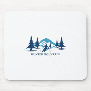 Tapis De Souris Hunter Mountain New York Station de ski Ski Skieur