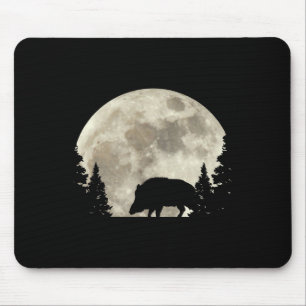 Tapis De Souris Hunter Wild Boar Keiler Wildsau Chasse Hunter