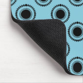 Tapis De Souris Huptown Hipster Mousepad, Turquoise (Coin)