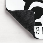 Tapis De Souris Hurlement comme un lion (Coin)