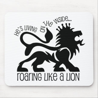 Tapis De Souris Hurlement comme un lion