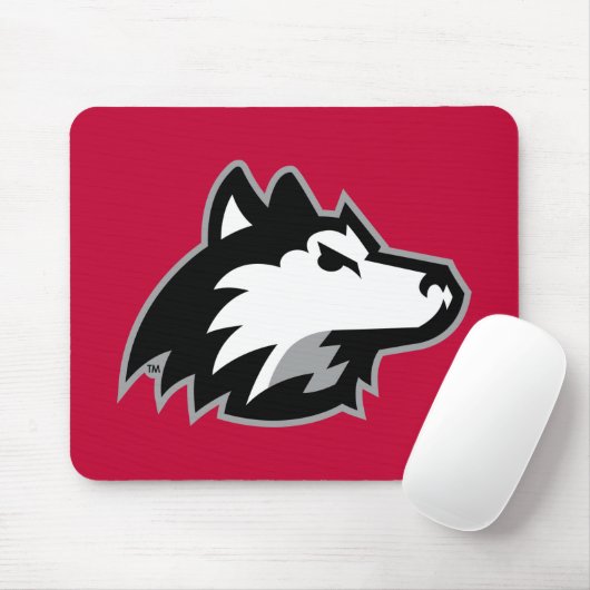 Tapis De Souris Huskies du nord de l'Illinois (Avec souris)