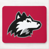 Tapis De Souris Huskies du nord de l'Illinois (Devant)