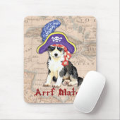 Tapis De Souris Husky Pirate (Avec souris)