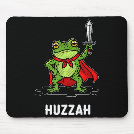 Tapis De Souris Huzzah Frog  (Devant)