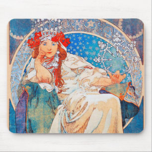 Tapis De Souris Hyacinth, Mucha