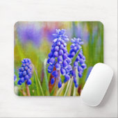 Tapis De Souris Hyacinthes de raisin (Avec souris)