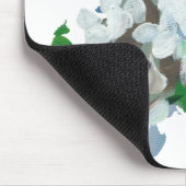 Tapis De Souris Hydrangea Aquarelle (Coin)