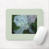 Tapis de souris Hydrangeas en fleurs (Avec souris)