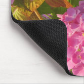 Tapis De Souris Hydrangeas roses (Coin)