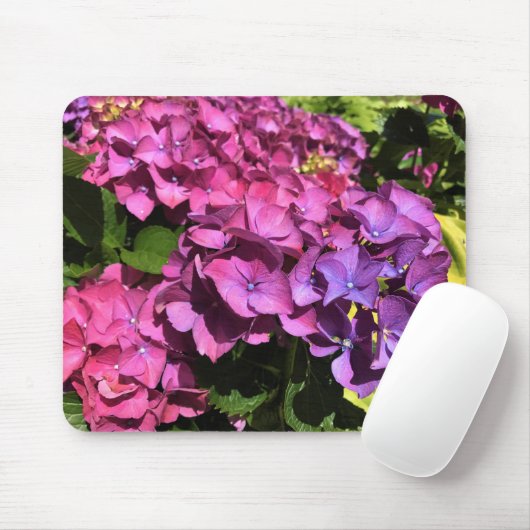 Tapis De Souris Hydrangée (Avec souris)