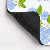 Tapis De Souris Hydrangée bleue Mousepad (Coin)