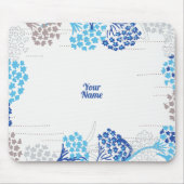 Tapis De Souris Hydrangée légère et aérée Motif floral (Devant)
