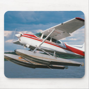 Tapis De Souris Hydravion décolle, Chutes Victoria, Zimbabwe
