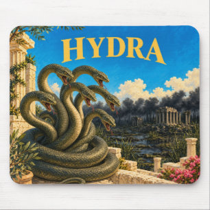 Tapis De Souris Hydre, Monstre de Fantaisie Gothique