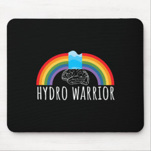 Tapis De Souris Hydro Warrior Hydrocéphalie Sensibilisation Cervea