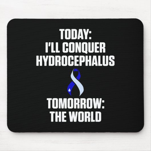 Tapis De Souris Hydrocéphalie Survivant Aujourd'hui Guerrier de se (Devant)