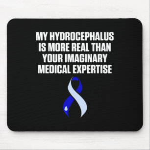 Tapis De Souris Hydrocéphalie Survivant Expertise Guerrier de sens