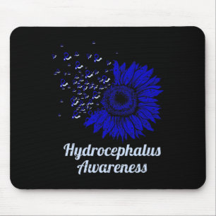 Tapis De Souris Hydrocéphalie Survivant Fier Guerrier de sensibili
