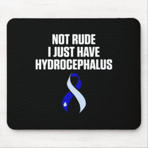 Tapis De Souris Hydrocéphalie Survivant Guerrier de sensibilisatio