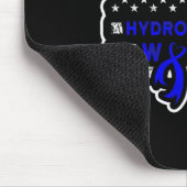 Tapis De Souris Hydrocéphalie Survivant Hardwork US Awareness Warr (Coin)