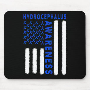 Tapis De Souris Hydrocéphalie Survivant Maladie Guerrier