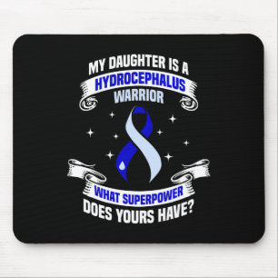 Tapis De Souris Hydrocéphalie Survivante Fille Sensibilisation au 