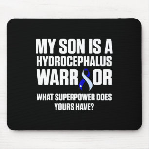 Tapis De Souris Hydrocéphalie Survivante Son Guerrier de sensibili