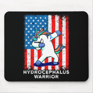 Tapis De Souris Hydrocéphalie Survivor Hardwork Sensibilisation Gu