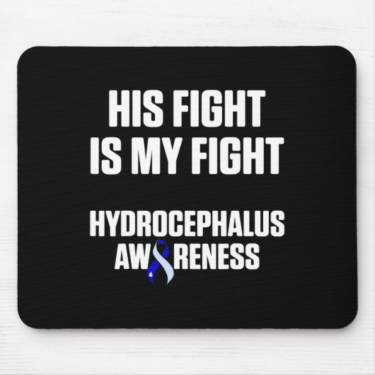 Tapis De Souris Hydrocéphalie Survivor Lutte de sensibilisation Gu (Devant)