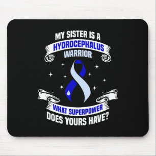 Tapis De Souris Hydrocéphalie Survivor Soeur de sensibilisation à 
