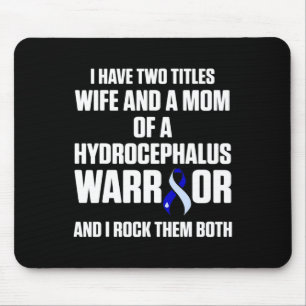 Tapis De Souris Hydrocéphalie Survivor Warrior Awareness Warrior