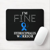 Tapis De Souris Hydrocéphalie Warrior I'm Fine Feather (Avec souris)