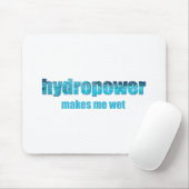 Tapis De Souris Hydroélectricité humide ! Mousepad (Avec souris)