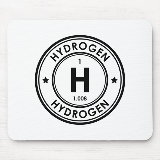 Tapis De Souris Hydrogen Element Mouse Pad (Devant)