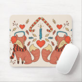 Tapis De Souris Hygee Christmas Fox (Avec souris)