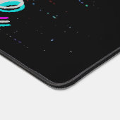 Tapis de souris Hype Pixels Noir Gris  (Coin)