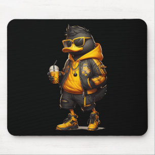 Tapis De Souris Hype tendance Boba Cool de canard Bubble Lait Boba