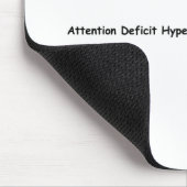 Tapis De Souris Hyperactivité de déficit d'attention…. écureuil (Coin)