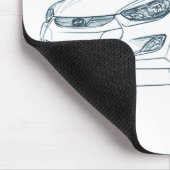 Tapis De Souris Hyu Elantra 2011 (Coin)