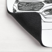 Tapis De Souris Hyu Santa Fe 2013 (Coin)